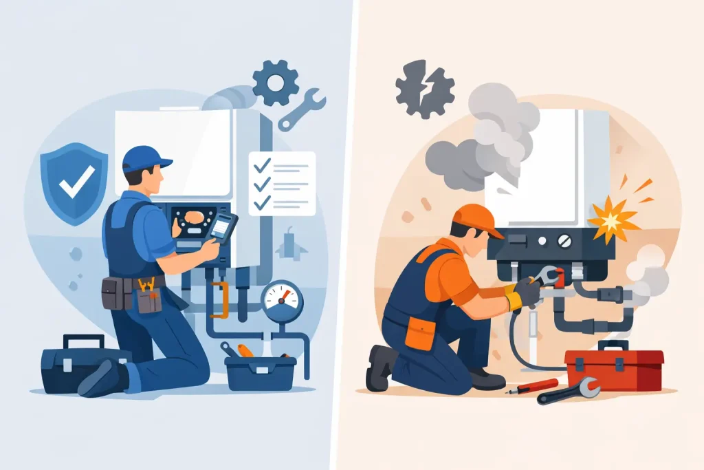 Boiler Service vs Boiler Repair Explained