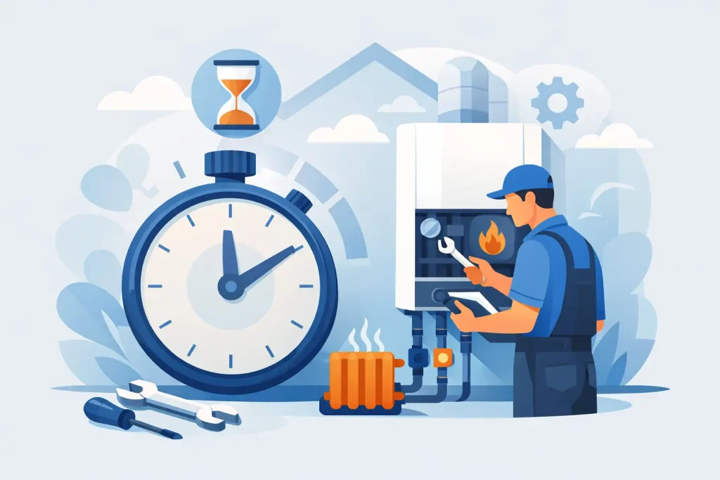 How Long Does It Take to Service a Gas Boiler?