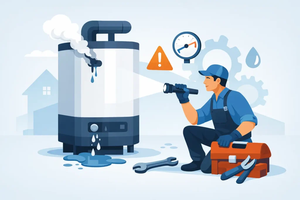 How to Repair Boiler Leak Problems Safely