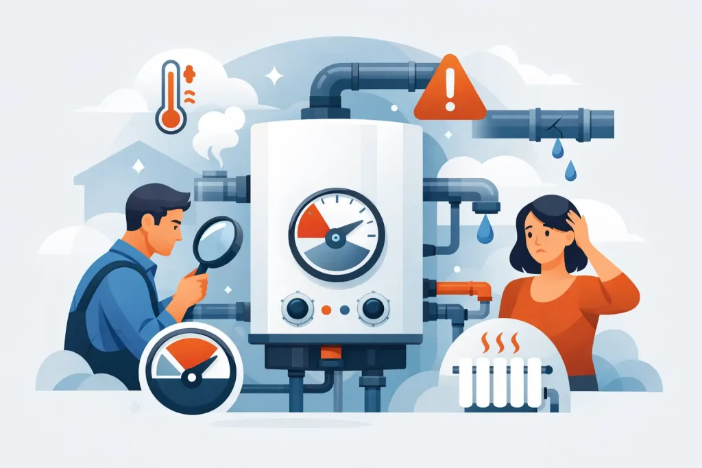 How to Spot Boiler Pressure Problems